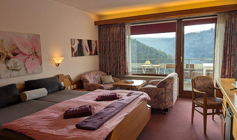 monthly cancelable - hotel room with balcony