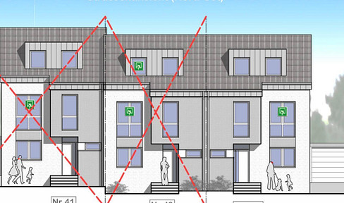 Newly built terraced house with garden in Rommerskirchen-Oekoven - move in & feel good! FREE OF PROVISION