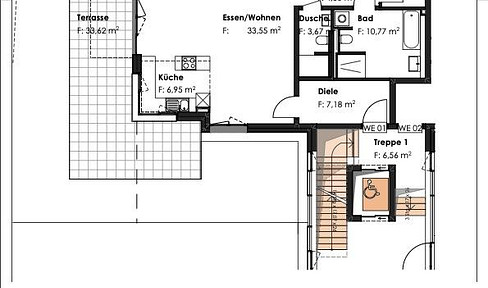 Luxuriöse 4-Zimmer Erdgeschosswohnung mit Garten