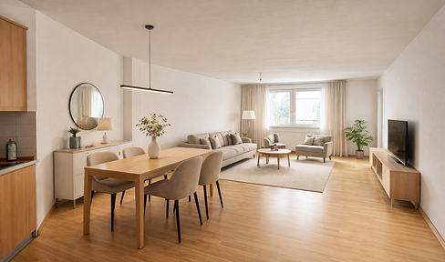 Urban living - 2-room apartment with balcony & underground parking space