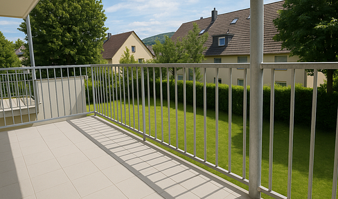 WE 2 - Beautiful 2.5 room apartment with balcony in a quiet location