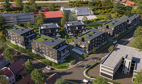 Citywohnen Murrgärten - House 3 - Ground floor - Apartment 02 with 84m² garden area