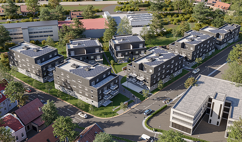 Citywohnen Murrgärten - House 3 - Ground floor - Apartment 02 with 84m² garden area