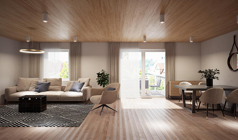 Citywohnen Murrgärten - House 3 or 4 - 1st floor - Apartment 08 with 8.4m² balcony