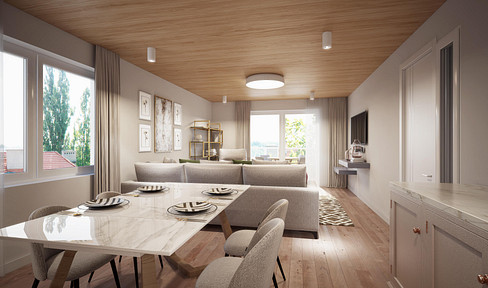 Citywohnen Murrgärten - House 5 - Ground floor - Apartment 03 with 140m² garden area