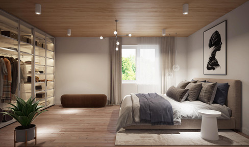 Citywohnen Murrgärten - House 3 or 4 - 1st floor - Apartment 06 with 8.4 m² balcony