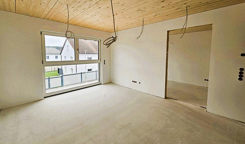 Moderne 2-Zimmerwohnung, 50 qm, Neubau mit EBK - Barrierefrei - Erstbezug