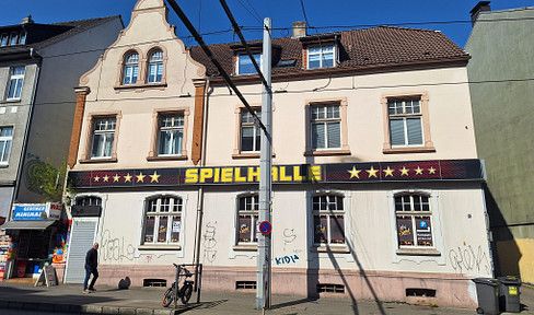 GEWERBEFLÄCHE Ladenlokal Gastronomie Stellplätze zu vermieten 44805 Bochum Gerthe Werbewirksame Lage