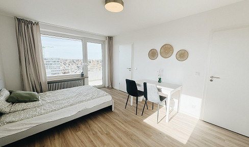 Vollmöbliertes Apartment mit tollem Blick (frisch saniert)