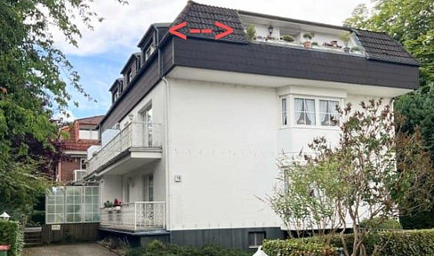 Alt-Rahlstedt, Lichtdurchflutete 2/3 Zimmerwohnung m. Balkon