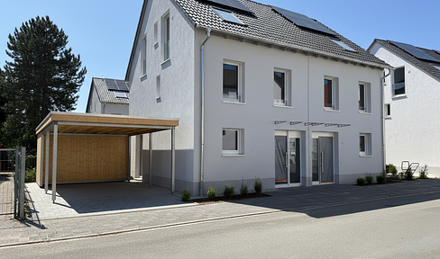 NEW Semi-Detached House in Darmstadt with Carport & Solar Panel System | FIRST Month's Rent Free.