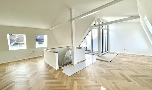 Vorankündigung Unikat: 5-Zi.-Penthousemaisonette Pempelfort im Erstbezug