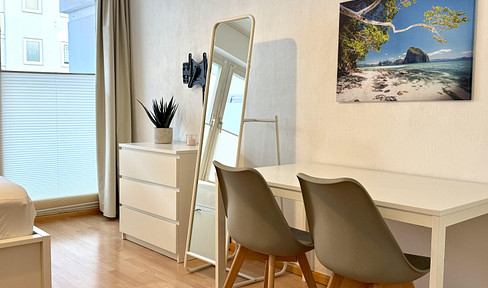 Close to Uni!!! - Furnished 1-room-apartment Schelling-/ corner Luisenstr.! From private owner! Balcony, EBK, cellar!