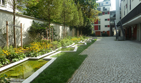 Maxvorstadt moderne helle 1-Zi-Whg. separate Küche - zentrale Lage - sofort beziehbar