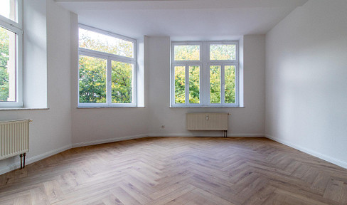 From 1.2.26: Pretty 2-room apartment with "view of the greenery" and modern bathroom