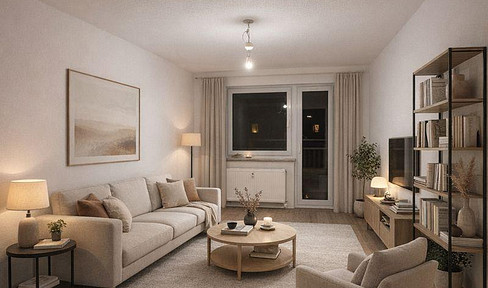 Frisch renovierte 3 Zimmerwohnung mit Balkon und Stellplatz - Top Lage zwischen Erfurt und Weimar