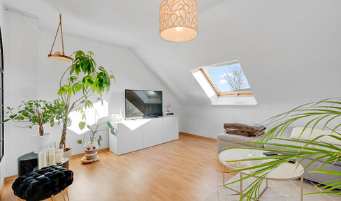 Schöne 3-Zimmer-Dachgeschosswohnung mit Balkon in Bayreuth