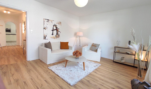 Newly renovated 2-room apartments in a quiet residential area