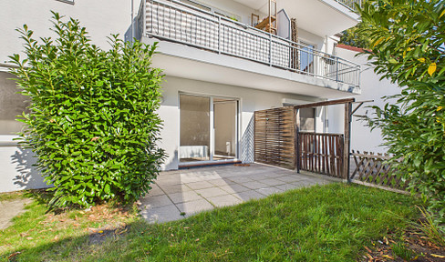 2-Zimmer Erdgeschoss-Wohnung mit kleinem Garten