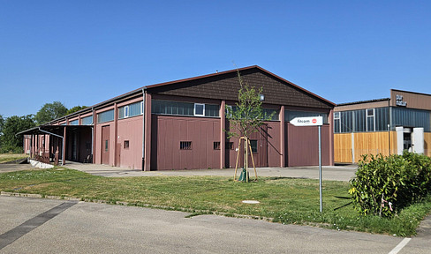 Gewerbe-/ Logistikhallen 100- 400  m2 zu vermieten