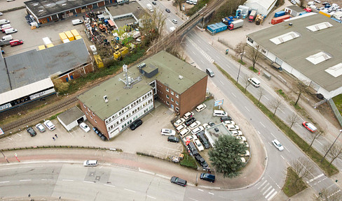 Air-conditioned, renovated, with fiber optic connection - bright office in HH-Billbrook