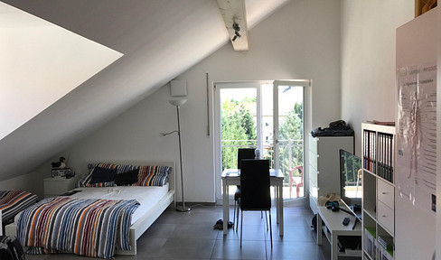 Student apartment with 2 ZKB in the attic for capital investment