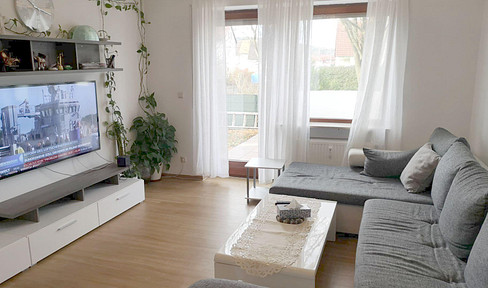Schöne, helle 4,5 Zi-Wohnung mit großem Balkon und Terrasse in ruhiger Lage von Hemhofen