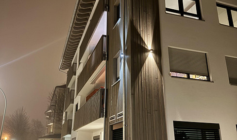 Newly built, furnished 3-room apartment, with official permission for use as a holiday apartment.