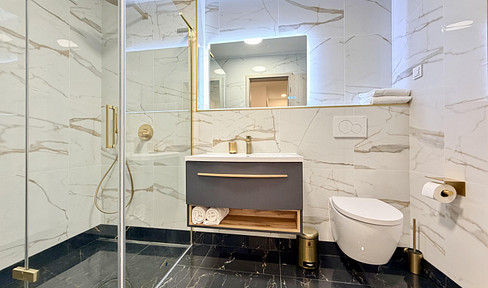 New construction: 3-room apartment in the city center, approved for use as a vacation rental.