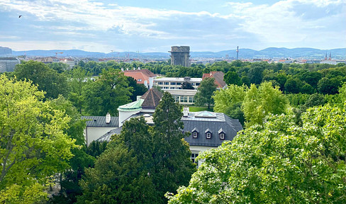 DREAMLIKE TOP FLOOR APARTMENT WITH SENSATIONAL VIEW IN THE HEART OF THE 2ND DISTRICT