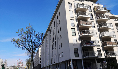 Europaviertel, Lichtdurchflutete moderne 3-Zimmer-Wohnung