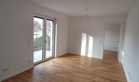 Moderne, helle 2-Zimmer Neubauwohnung mit Balkon