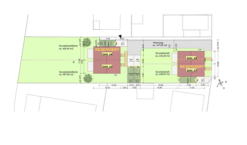 Fantastic building plot for an eligible semi-detached house in the most beautiful location in Haueneberstein