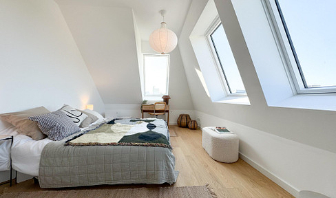 Modernes Neubau-Penthouse mit Aufdachterrasse