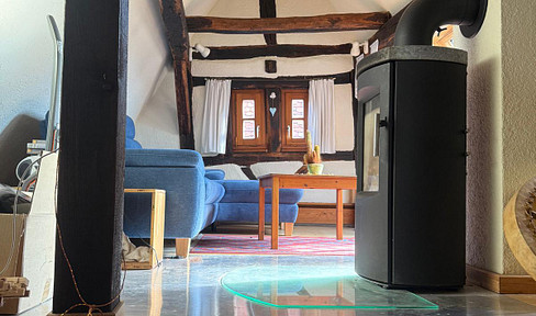 Historic half-timbered house with a separate apartment and barn, located in the heart of Oberderdingen.