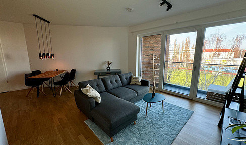 Hochwertige 2-Raum in Fhain mit Loggia; neubau & möbliert