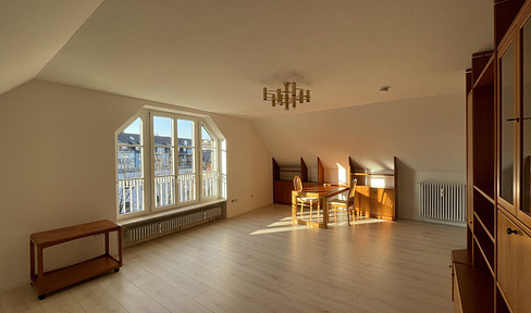 Bright and sunny living space in Schwallech - living area 70.24 m2 - partially furnished.