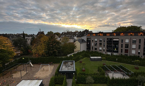 4 room apartment with great terrace above the rooftops of Krefeld