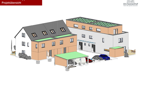 Provisionsfrei: Neubau Doppelhäuser – Familienfreundlich mit Innenhof - VK als Ausbauhaus möglich
