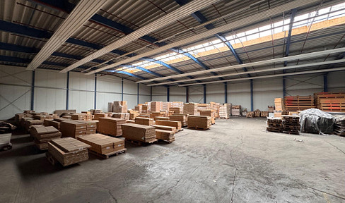 Flexible production and storage hall in Pr. Oldendorf for rent (up to approx. 12,500 m² possible)