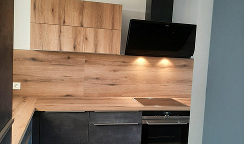 New build apartment with garden