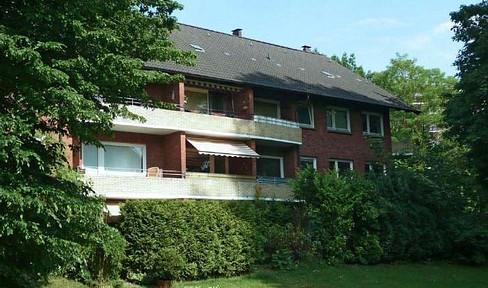 Bright 2-room apartment in Hamburg-Tonndorf district