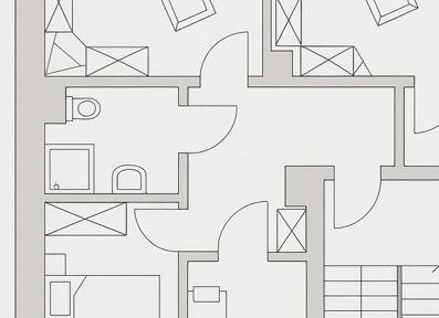 2 Zimmer für WGs, Alleinerziehende oder Paare