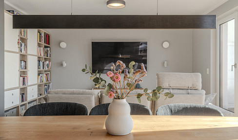 Exklusives Penthouse mit großer Dachterrasse im Herzen Frankfurts