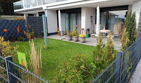 Moderne 2-Zimmer-Wohnung, EG mit kleinem Garten, hochwertige Ausstattung