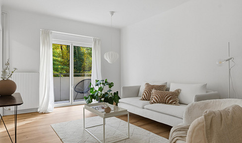 Modern sanierte 3 Zimmerwohnung mit Sonnenbalkon am Schlosspark in Enns