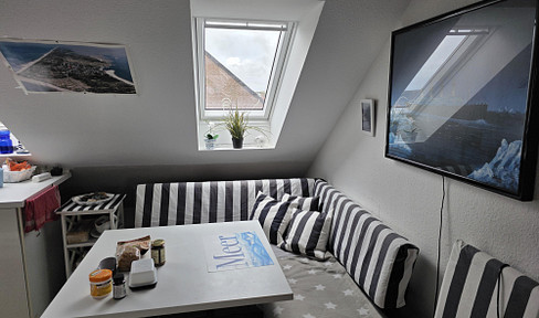 2 small apartments for sale on Sylt (Hörnum): 45 square meters and 25 square meters. (Note: "Sylter QM" refers to square meters measured according to the local standard on the island of Sylt.)
