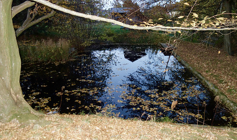 TRAUMHAFTES GRUNDSTÜCK MIT TEICH AM STEINRIEGL
