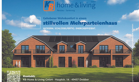 Upscale living comfort in a stylish apartment building