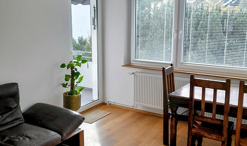 Stylish, modernized 3-room apartment with walk. interior, loggia, EBK, parking space